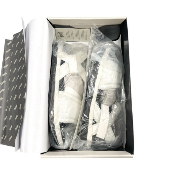 COUGAR Leona Leather Comfortable Sandals in White New in Box - Picture 6 of 6